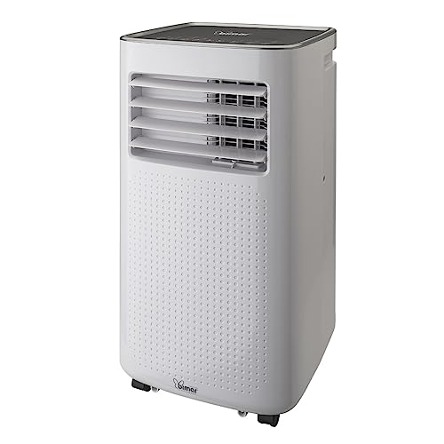 Bimar Cp092 Condizionatore Portatile 9000Btu Elettronico Con Telecomando, Timer, Termostato Regolabile Per Raffrescare, Deumidificare E Ventilare. Kit