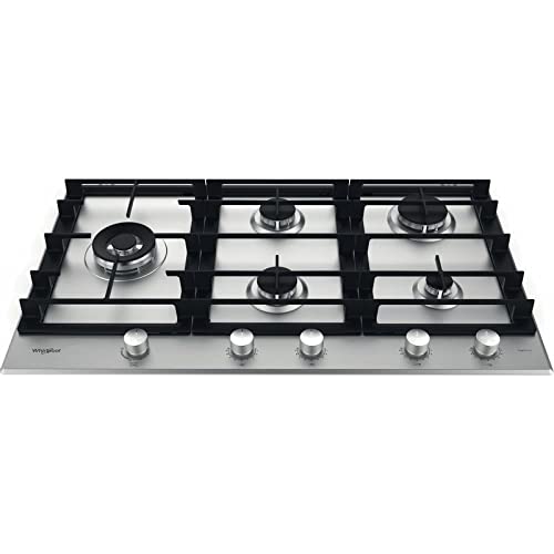 Whirlpool Gma 6421/Ixl Piano Cottura Incasso 56 Cm 4 Fuochi A Gas Inox