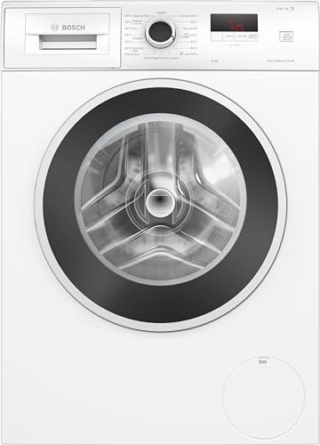 Bosch Elettrodomestici Wge03200It Serie 2, Lavatrice A Carica Frontale, Capacità 8 Kg, 1200 Rpm, Hygiene Plus: Lavaggio Igienico Anche A 40 °C, Bian