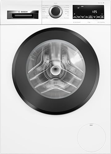 Bosch Wgg142Z0It Serie 6, Lavatrice A Carica Frontale, Capacità 9 Kg, 1200 Rpm, Iron Assist: Riduce Le Pieghe Fino Al 50%, Sistema Anti Macchia, Bianc