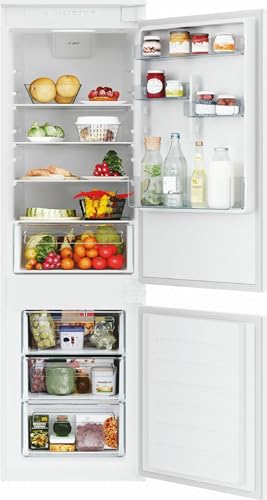 Candy Cbl3518E/L - Frigorifero Combinato, Installazione Incasso, 263 Litri, Statico, Classe Energetica E