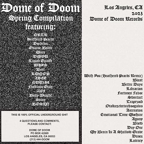 Dome Of Doom Spring Compilation (Various Artists)