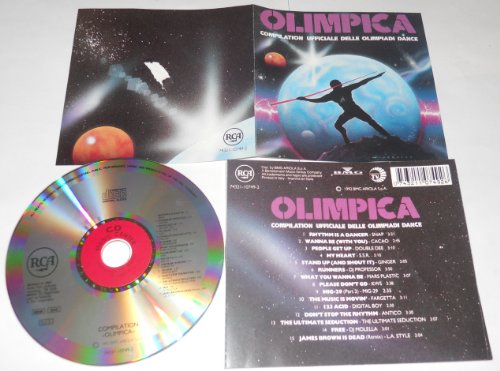 Olimpica "Compilation Delle Olimpiadi Dance" Snap/Fargetta/Dj Molella.. - Cd..