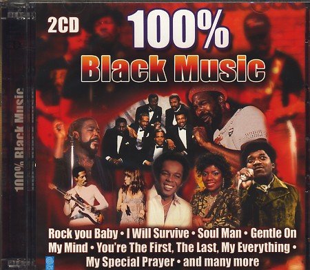 100 % Black Music (Audio Doppel Cd) : 20/20 Tracks