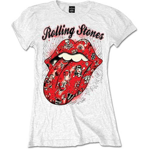 T-Shirt # Xxl Ladies White # Tattoo Flash