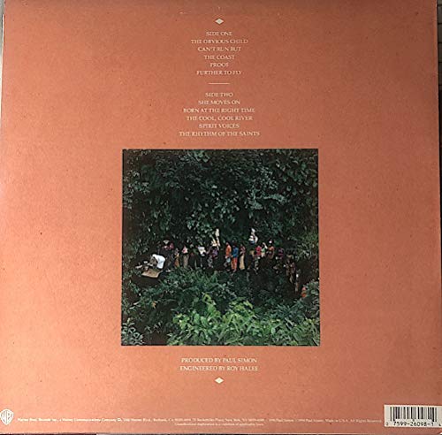 The Rhythm Of The Saints - Paul Simon Lp