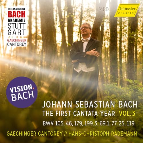 Vision.Bach - The First Cantata Year, Vol. 3 (Bwv 105, 46, 179, 199.3, 69.1, 77, 25, 199)