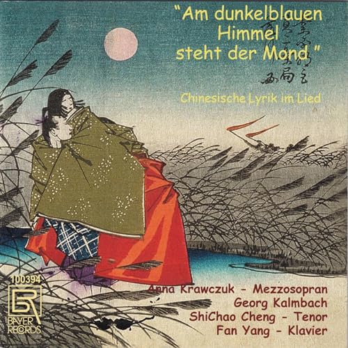 Am Dunkelblauen Himmel Steht Der Mond-Hin.Lyrik