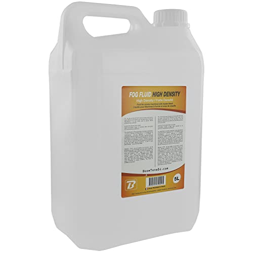 Boomtonedj Fog Fluid High Density 5L Liquide Pour Machine À Fumée Transparent