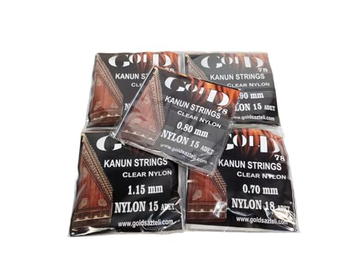 Corde Qanun/Kanun Set Completo Di 78 Corde In Scatola Da Golds
