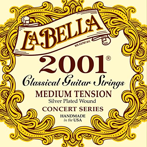 La Bella 2001 Classical Guitar Strings Medium