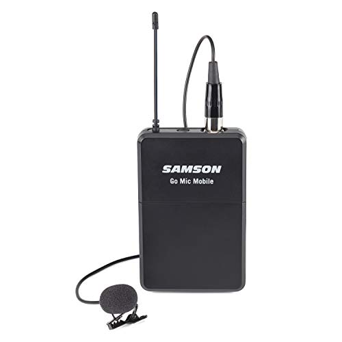 Samson Lm8 - Omnidirectional Lavalier Microphone With A Miniature Condenser Min Capsule - Black