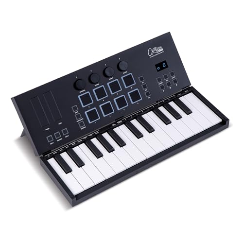 Carry On Controller Tastiera Fc-25 Con 25 Tasti, Midi Usb, 8 Drum Pad Retroilluminati & Software Inc Cubase Le Oem & Cubase Le Oem Ios Da