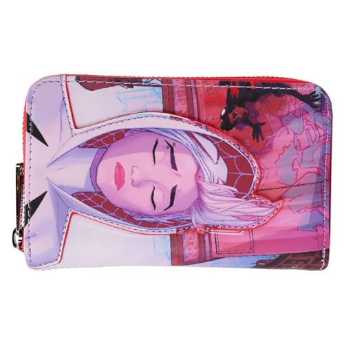 Spider-Man Loungefly - Spider-Gwen Donna Portafoglio Multicolore Poliuretano