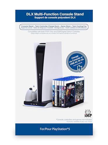 Imp Dlx Cool And Charge Multi-Function Console Stand (Ps5) (Ps5)