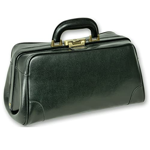 Gima, Borsa Florida In Pelle Con Fondo Rigido, Tasche Interne Per Riporre Comodamente E In Maniera Ordinata Gli Strumenti Di Primo Soccorso, Serratura