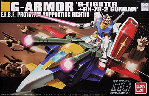 Hguc 1/144 G-Armor 'G Fighter + Rx-78-2 Gundam'