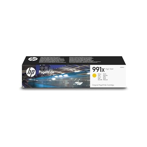 Hp 991X M0J98Ae, Cartuccia Originale Hp Da 16000 Pagine, Compatibile Con La Stampante Hp Pagewide 750, Giallo