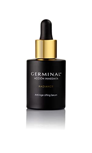 Germinal Radiance - Siero Viso Rassodante Anti Età Con Effetto Lifting Immediato 12 Ore - Siero Antirughe Per Donna Oltre I 40 Anni Che Rassoda, Tonif