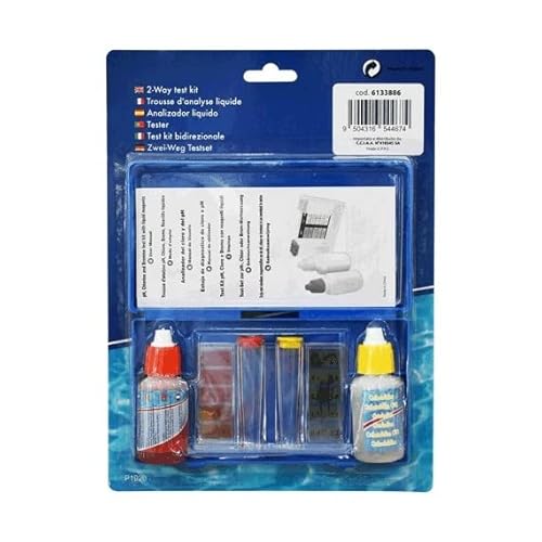 Test Kit Cloro E Ph, Misuratore Del Cloro E Ph Dell'Acqua Della Piscina, Gocce