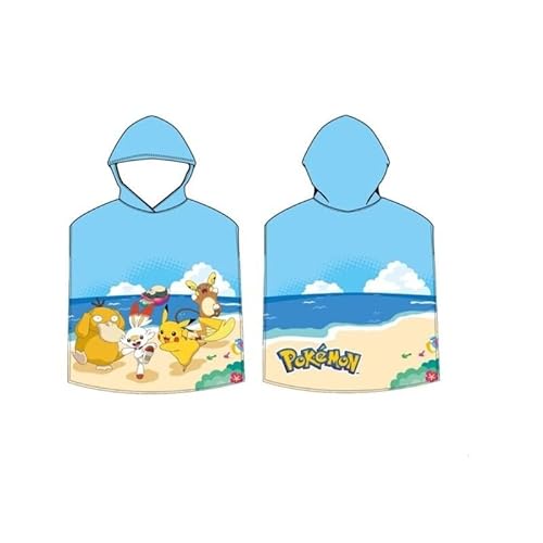Poncho Toalla Pokemon Microfibra