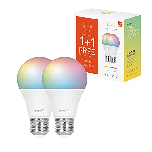 Hombli Smart Bulb Promo Packs (Smart Cct+Rgb Pack)