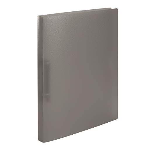 Herma Raccoglitore Ad Anelli A4 Traslucido Grigio, Dorso Di 25 Mm, Cartelle Ad Anelli In Plastica Per Bambini