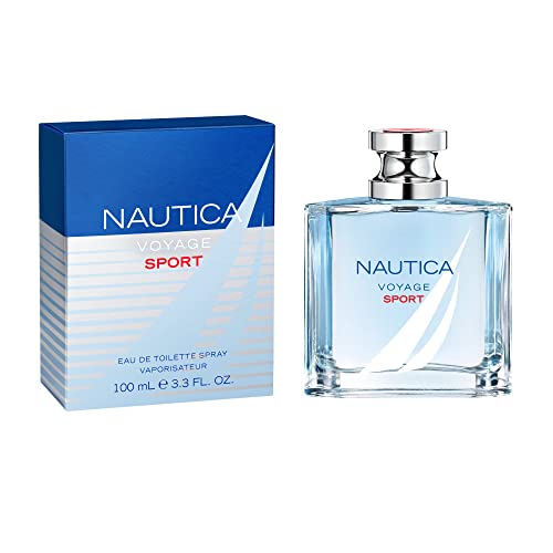 Nautica Voyage Sport Eau De Toilette Spray, 3.4 Oncia Fluida