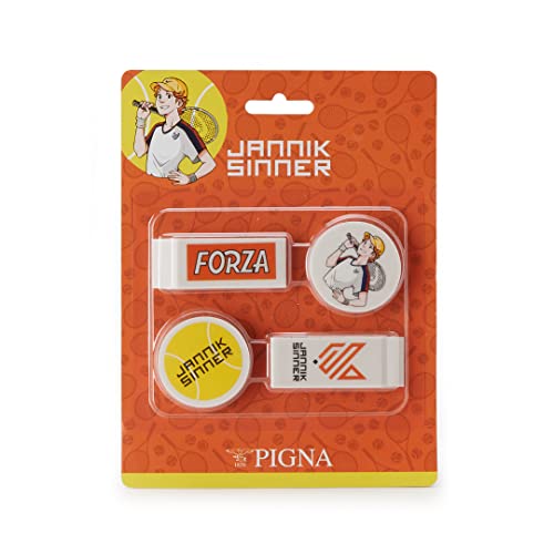 Pigna Set 4 Gomme Jannik Sinner