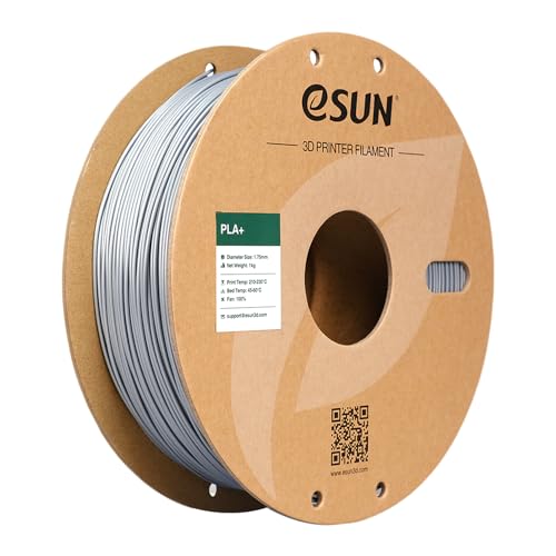 Esun Filamento Pla+ 1.75Mm, Filamento Per Stampante 3D Pla Plus, Precisione Dimensionale +/- 0.03Mm, Bobina Da 1Kg (2.2 Libbre) Filamento Per Stampa 3
