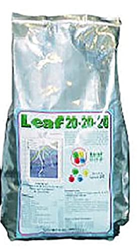 Leaf Concime 20-20-20 Kg.2 Concime Npk Fertilizzante Concime Idrosolubile E Fogliare (Azoto-Fosforo-Potassio) Per Tutti I Tipi Di Pianta Orto E Giardi