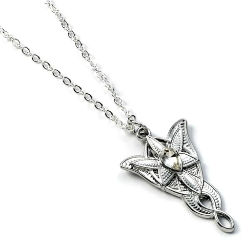 The Lord Of The Rings Collana Evenstar, Misura Unica, Zinco, Argento, Lrn00003
