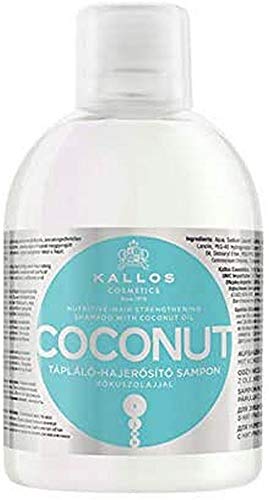 Kallos Kjmn Szampon Do Włosów Odżywczo - Wzmacniający Z Olejkiem Kokosowym Coconut 1000 Ml