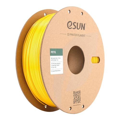 Esun Filamento Petg 1.75Mm, Filamento Per Stampante 3D Petg, Precisione Dimensionale +/- 0.05Mm, Bobina Da 1Kg (2.2 Libbre) Filamento Per Stampa 3D Pe