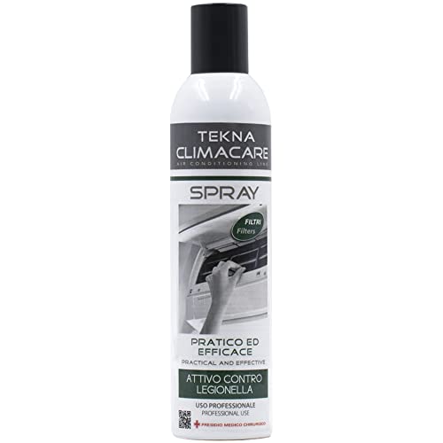 Arnocanali Tekna Germo , Disinfettante Spray Climcare 400 Ml, Attivo Su Batteri (Compresa La Legionella) E Funghi, Adatto Anche Per Sistemi Di Condizi