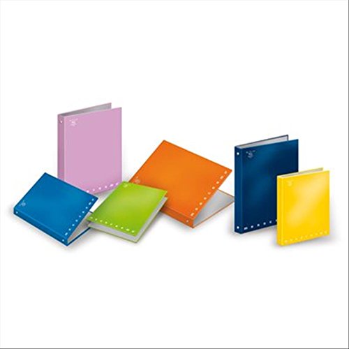 Pigna Monocromo 001196330, Raccoglitore Cartonato Ad Anelli, Formato A4, 27 X 32 Cm, Colori Assortiti, 1 Pezzo