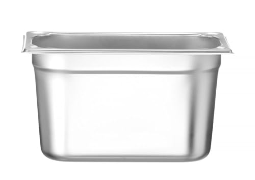 Hendi Contenitore Gastronorm, Gn 1/4, Resistenza Termica -40 °C A 300 °C, Compatibile Con I Forni A Convezione, Frigoriferi, Bagno María, Chafing Dish
