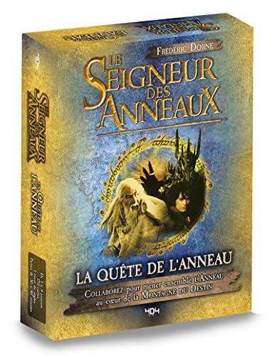 Le Seigneur Des Anneaux – La Quête De L'Anneau – 1 À 4 Joueurs – Jeu De Cartes Officiel – Tout Public