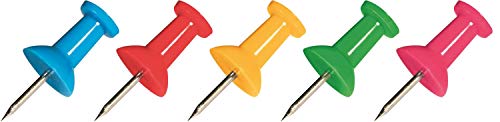 Maped Push Pins 25 Pz Colori Assortiti