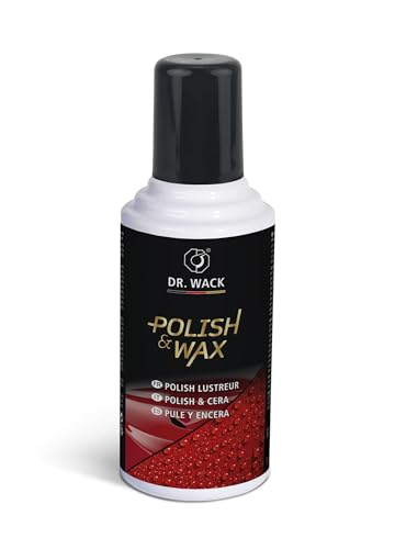 Dr. Wack Polish & Wax 500 Ml - Lucido E Cera In Uno Per Auto - Rimuove Efficacemente I Graffi - Protezione E Lucentezza Migliorate - Adatto A Tutte Le