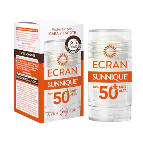 Ecran Sunnique Face And Neckline Spf50+ Stick 30 Ml