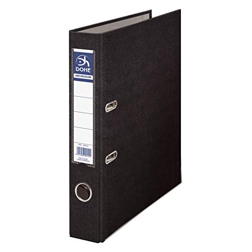 Dohe - Archiviatore Archicolor Foglio, Dorso Stretto Nero