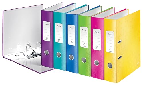 Leitz Wow 1005-80 Mm, Formato A4, Con Meccanismo A Leva 80 Mm Multicolore