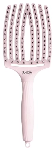 Olivia Garden 96 Finger Brush Pastel Pink Large