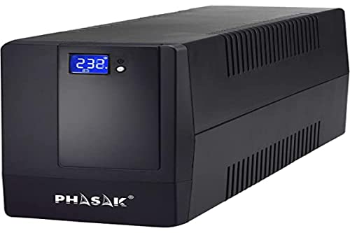 Phasak Ph 9420-Sistema Di Continuità, 2000 Va Usb Rj45 Lcd)