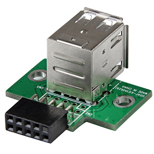 Startech.Com Adatattore Usb A 2 Porte Per Scheda Madre, 10 Pin Header