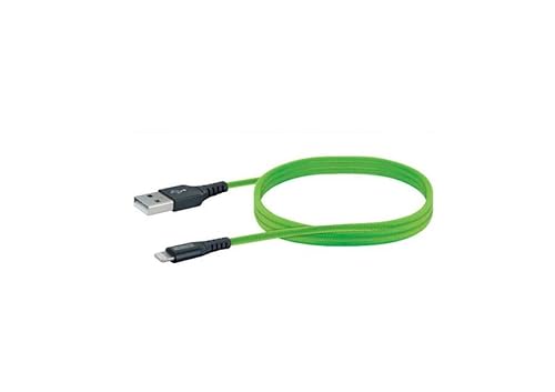 Schwaiger Usb 2.0 Cable M. A-Apple Lightning 1,2M Verde