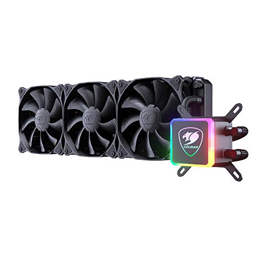 Cougar Cougar Aio Liquid Cooling Aqua 360 360 Mm X 1 + Black Fanx3 120 Mm + Led Rgb + Remove Control