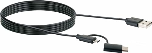 Cable Multiadaptador Usb 3.1 Schwaiger Usb 3.1 C 1M, Sw