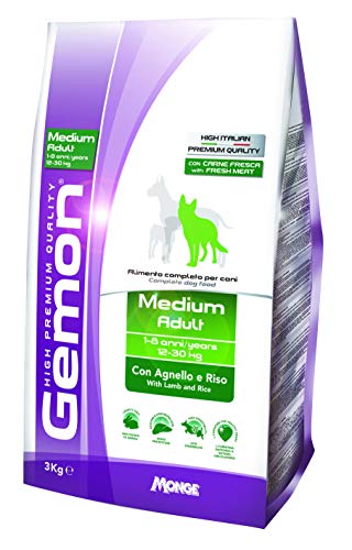 Gemon Adult Medio Agnello Riso Kg. 3